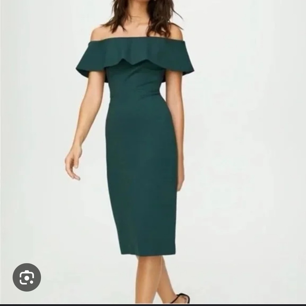 New! Aritzia Ruslan dress size 2 in forest green